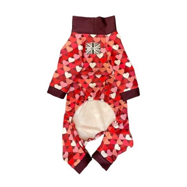 画像2: 【30%OFF】【キャバスーツ LIMITED】ダンシングハート:RED (2)