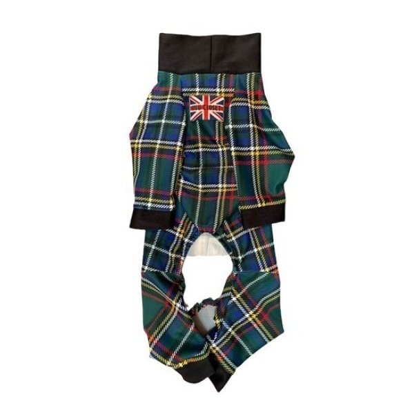 画像2: 50%OFF【キャバスーツ】OLD GREEN TARTAN (2)