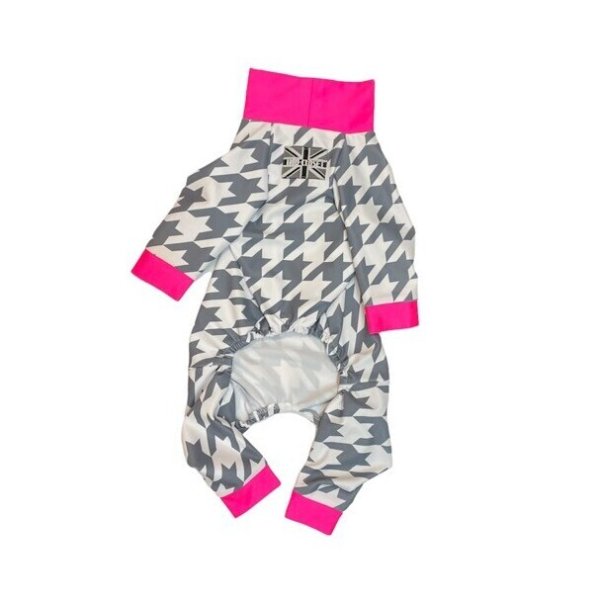 画像2:  【50％OFF】 【キャバスーツ LIMITED】スムースchidori：ネオンピンク (2)