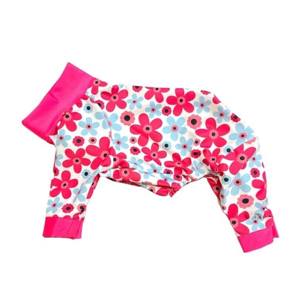 画像1: 30％〜60OFF【キャバスーツ LIMITED】ミルキーフラワー：PINK (1)