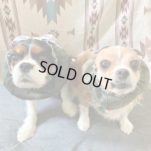 画像2: すあませいさくしょ☆メッシュリボンスヌード:ダンガリーストライプ (2)