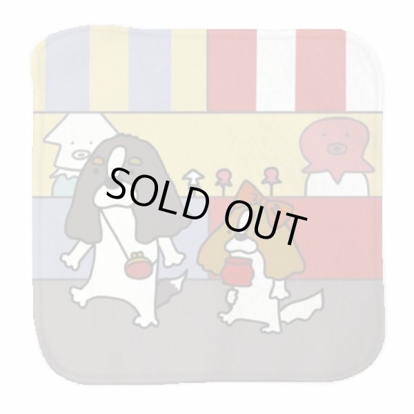 画像1: キャバリア縁日★ミニタオルハンカチ (1)