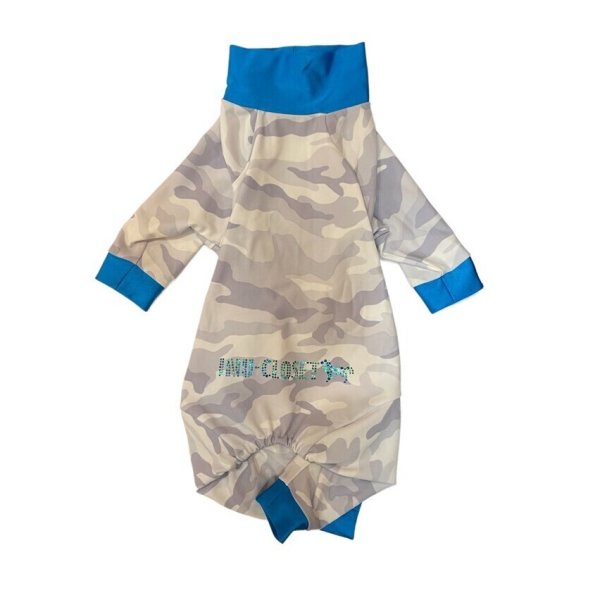 画像2:  10％OFF 【キャバスーツ SPANGLE】MILD CAMO：BLUE (2)