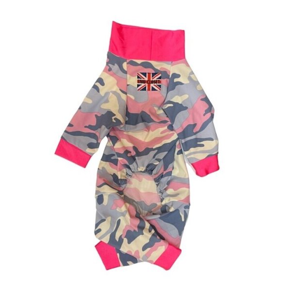画像3:  【50％OFF】 【キャバスーツ SPANGLE】MILD CAMO：PINK (3)