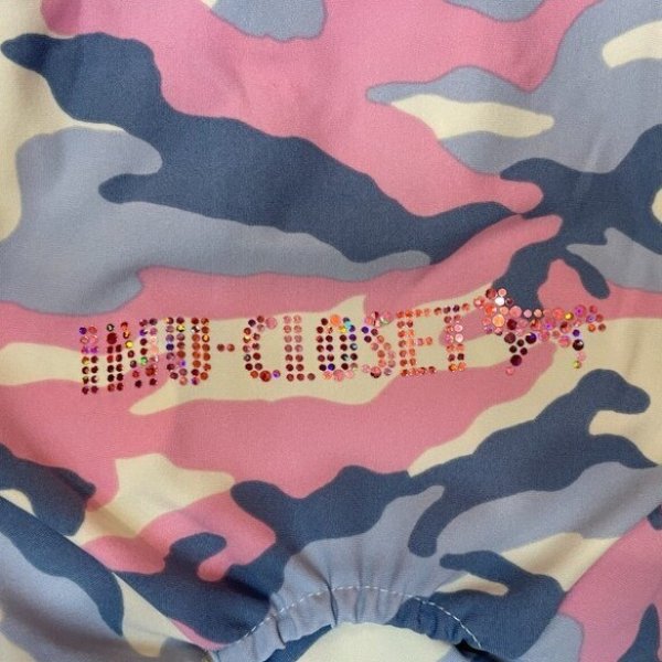 画像4:  【50％OFF】 【キャバスーツ SPANGLE】MILD CAMO：PINK (4)