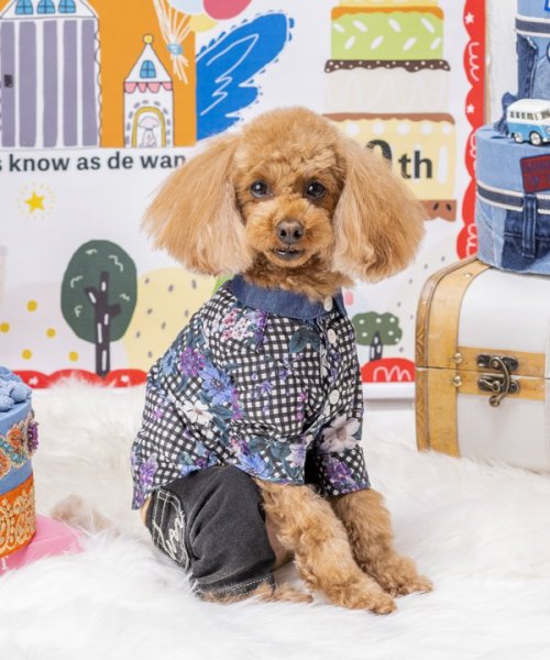 画像12:  【30%OFF】 【as know as de wan】N ギンガムフラワーSH (12)