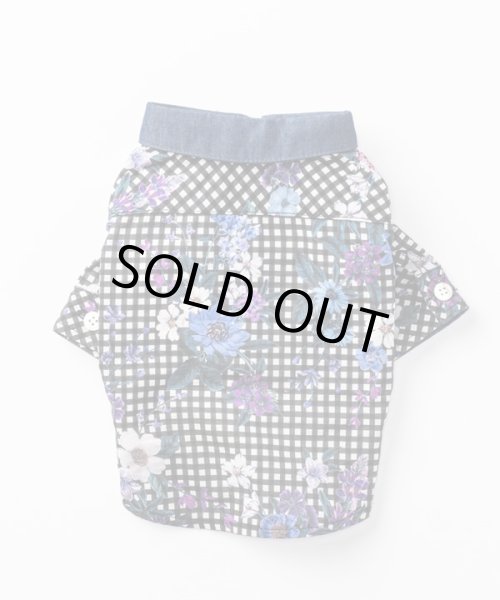 画像1:  【30％OFF】 【as know as de wan】N ギンガムフラワーSH (1)