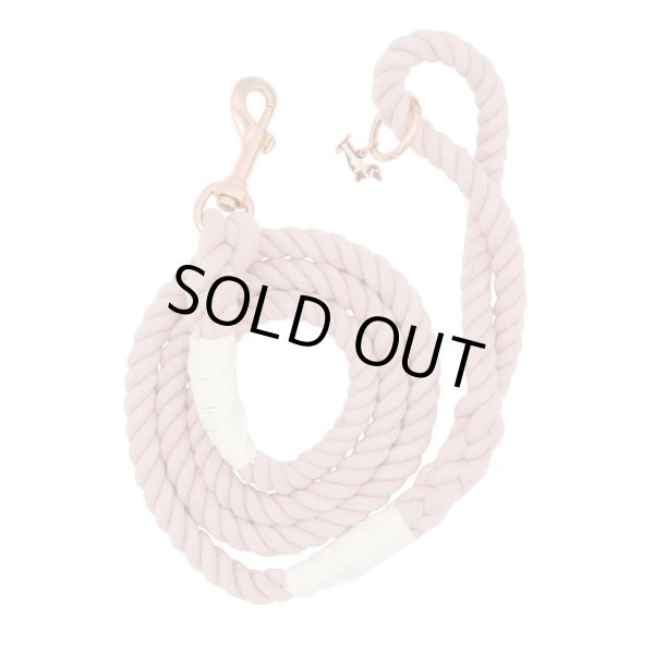 画像1: 【リード】Rope Leash -Rose All Day-　ロープリード（ローズ） (1)