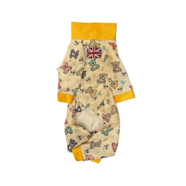 画像2:  10％OFF 【キャバスーツ  FLEECE】ファンシーベア (2)