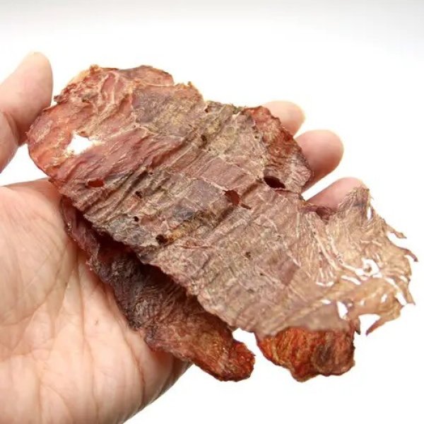 画像3: キャバスーツチップス・うす〜くスライスして焼いた大自然で育った鹿肉のジャーキー（30ｇ） (3)