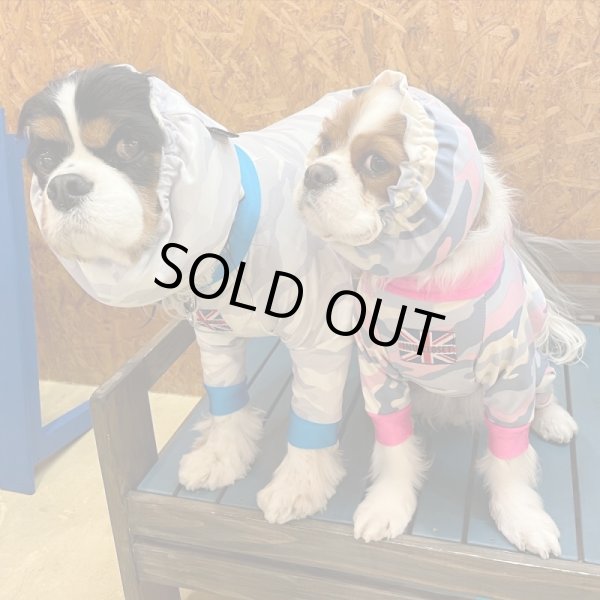 画像2: キャバスーツスヌード☆MILD CAMO:BLUE (2)