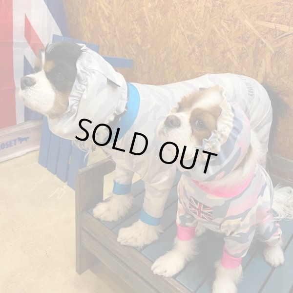 画像3: キャバスーツスヌード☆MILD CAMO:BLUE (3)