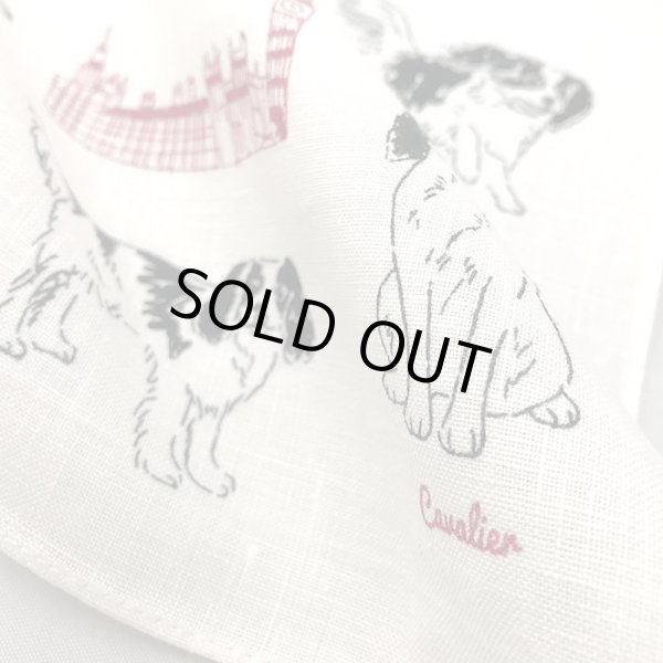 画像5: Linen la vie(リネン ラ・ヴィ):キャバリアハンカチ (5)