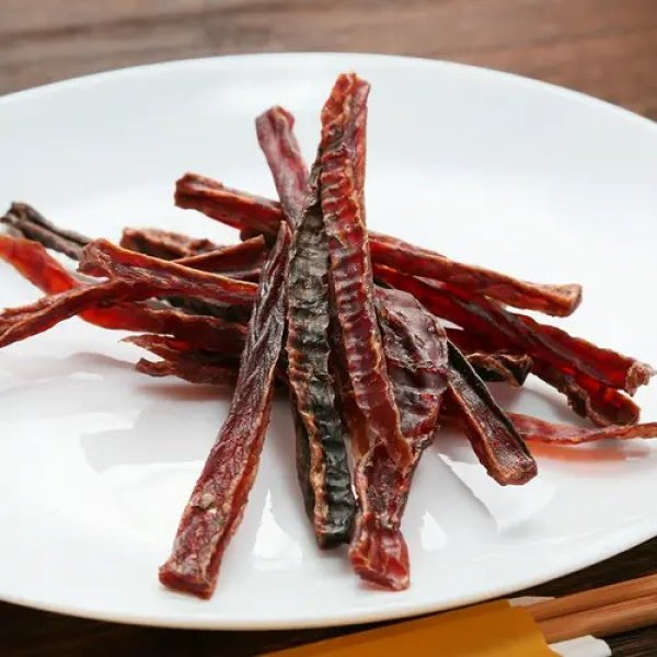 画像2: キャバスーツチップス・国産カツオのジャーキー　細切り（50g） (2)