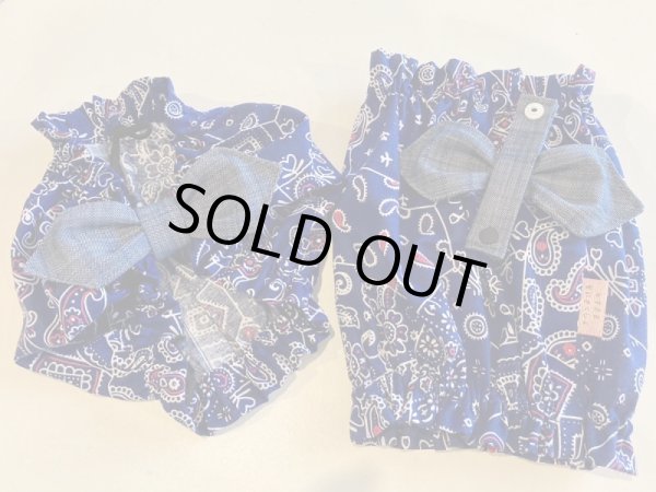 画像5: すあませいさくしょ☆バンダナなリボンスヌード＆シュシュ（Mサイズのみ） (5)