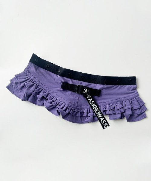 画像2:  【30%OFF】 【as know as de wan】NナイロンフレアSK お着替えシリーズ (2)