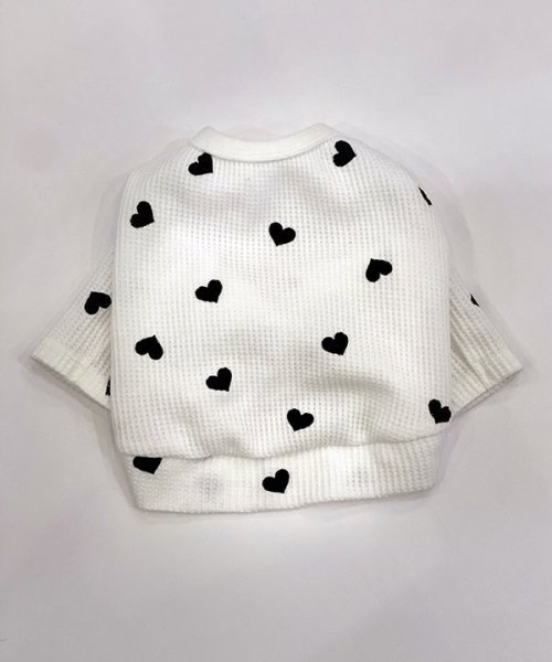 画像3:  【30％OFF】 【as know as de wan】ＮハートワッフルロンＴ お着替えシリーズ (3)
