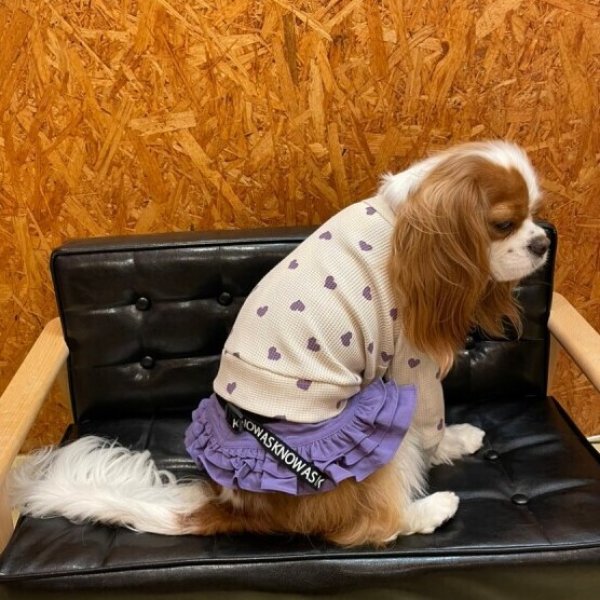 画像5:  【30％OFF】 【as know as de wan】ＮハートワッフルロンＴ お着替えシリーズ (5)