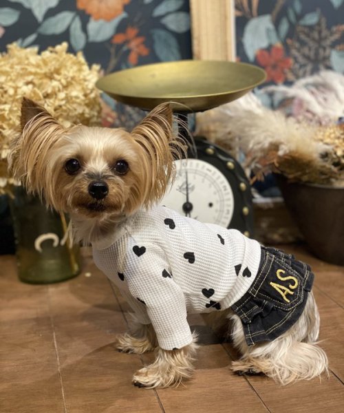 画像16:  【30％OFF】 【as know as de wan】ＮハートワッフルロンＴ お着替えシリーズ (16)