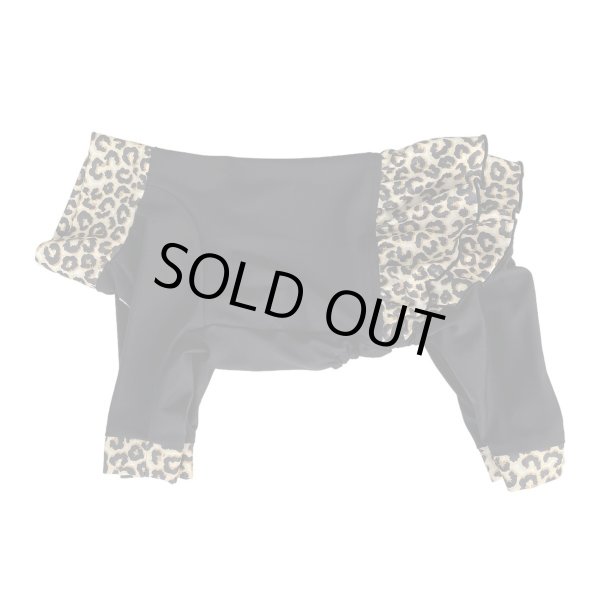 画像1:  10％OFF 【キャバスーツ FRILL】BLACK JAGUAR (1)