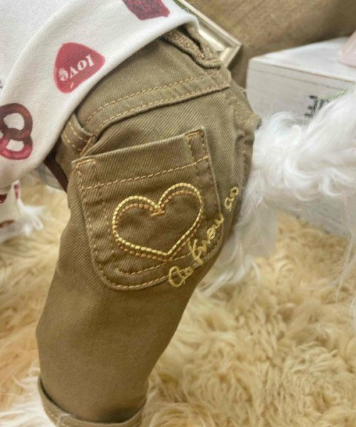 画像10:  【30％OFF】 【as know as de wan】Ｎハートｄｅ刺繍ＰＴ (10)