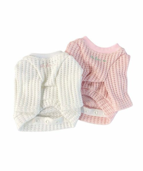 画像2:  【30%OFF】 【as know as de wan】NビッグワッフルロンT (2)