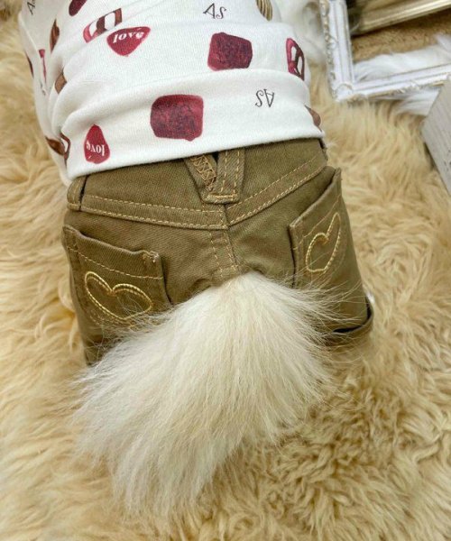 画像8:  【30％OFF】 【as know as de wan】Ｎハートｄｅ刺繍ＰＴ (8)