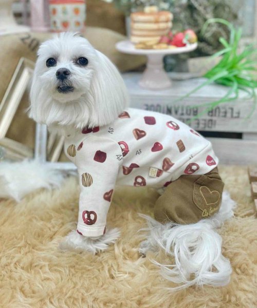 画像11:  【30％OFF】 【as know as de wan】Ｎハートｄｅ刺繍ＰＴ (11)