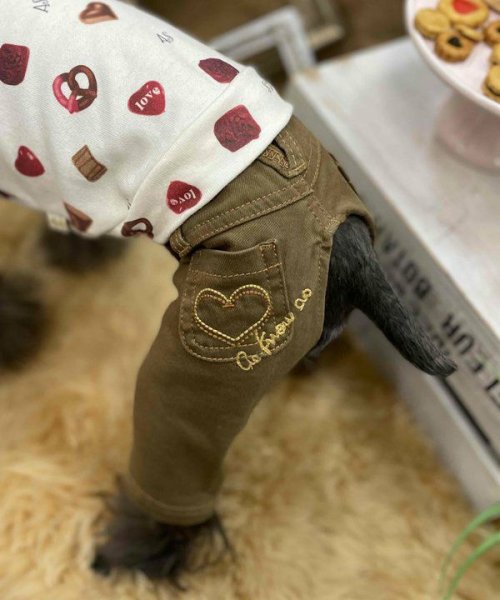 画像12:  【30％OFF】 【as know as de wan】Ｎハートｄｅ刺繍ＰＴ (12)