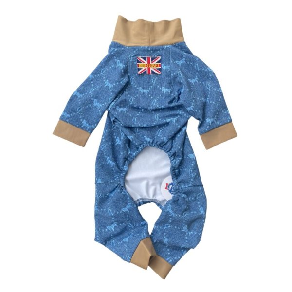 画像2:  10％OFF 【キャバスーツ LIMITED】Anniversary Monogram：DENIM BLUE (2)