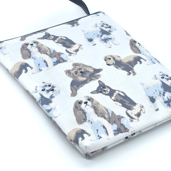 画像6: Linen la vie(リネン ラ・ヴィ):犬柄 【おさんぽポシェット】 (6)