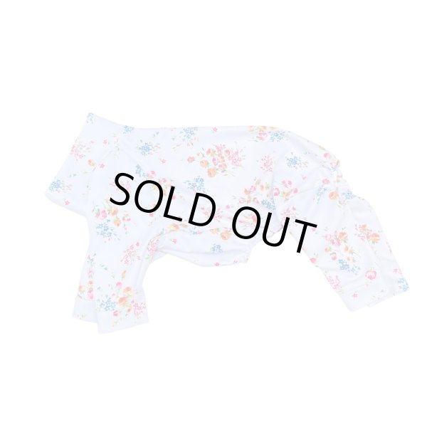 画像1:  10％OFF 【キャバスーツ　LIMITED】WHITE FLORAL (1)