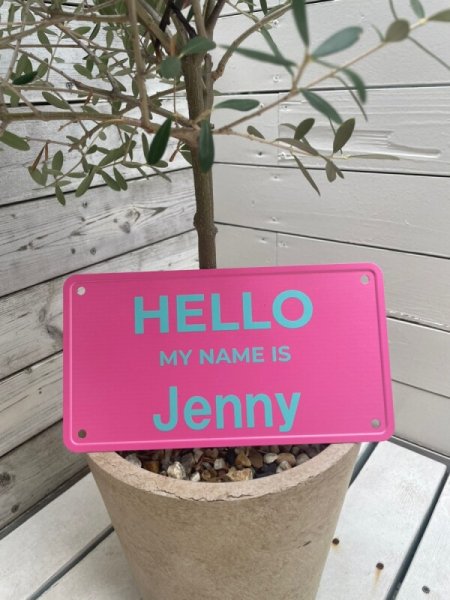 画像4: オリジナル名刺プレート (4)