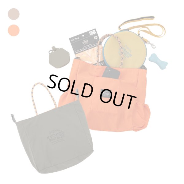 画像2: REVERSIBLE 3WAY TOTE リバーシブルスリーウェイトート (2)