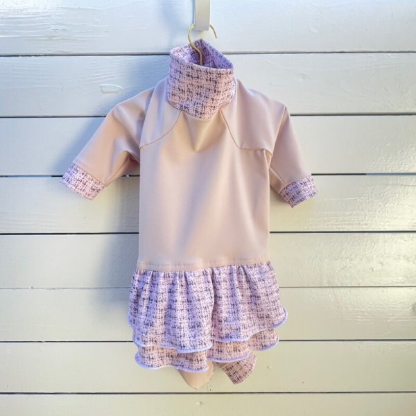 画像7:  人気★再販 【キャバスーツ FRILL】PINK TWEED (7)