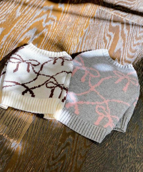 画像7:  【10%OFF】 【as know as de wan】リボンニットCD (7)