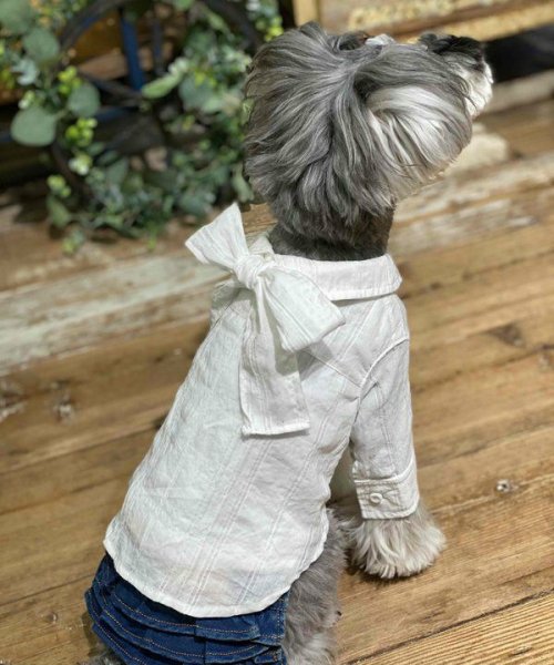 画像4:  【10%OFF】 【as know as de wan】NリボンボウタイSH (4)