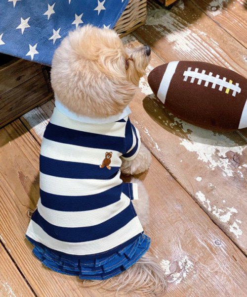 画像4:  【10％OFF】 【as know as de wan】Ｎアズベアラガー☆ポロ (4)