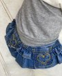 画像3: 【as know as de wan】ＮＣハートｄｅ刺繍ＳＫ (3)