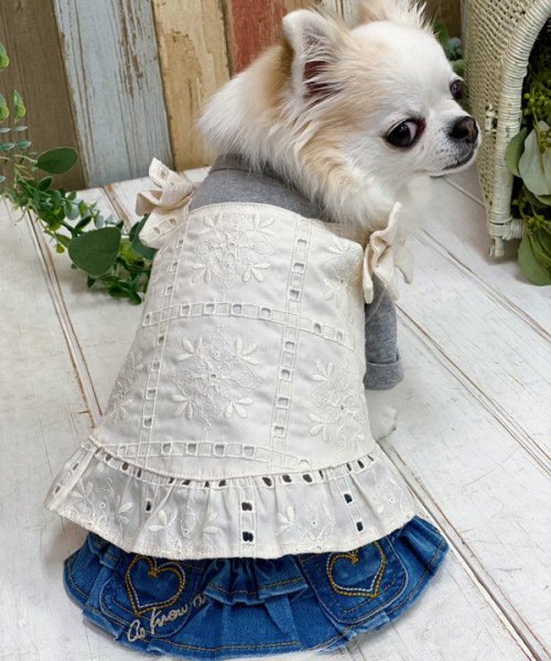 画像5: 【as know as de wan】ＮＣハートｄｅ刺繍ＳＫ (5)