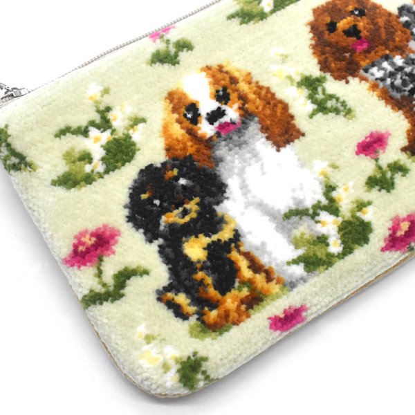 画像2: Enjeau(アーンジョー)：【キャバリアペア・フラットポーチ】 (2)