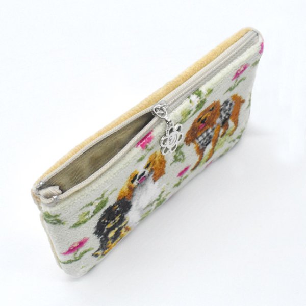 画像4: Enjeau(アーンジョー)：【キャバリアペア・フラットポーチ】 (4)