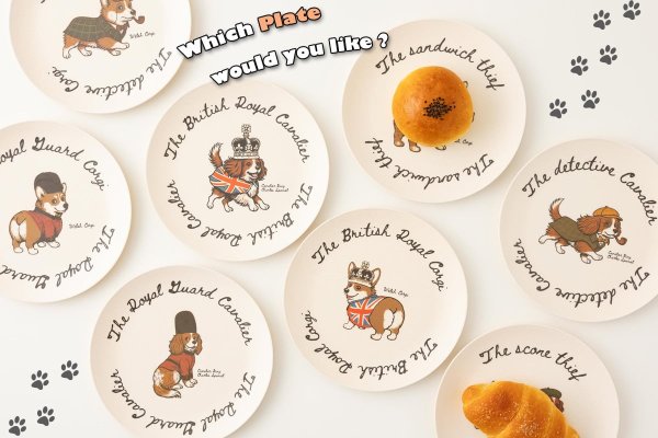 画像11: キャバリアバンブープレート（2枚セット） (11)