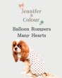 画像1:  【注文受付中】  6月新作  【Jennifer & Colour】BALLOON ROMPERS（バルーンロンパース）Many Hearts (1)