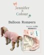 画像9:  【注文受付中】  6月新作  【Jennifer & Colour】BALLOON ROMPERS（バルーンロンパース）MINT：Chalk Stripe (9)