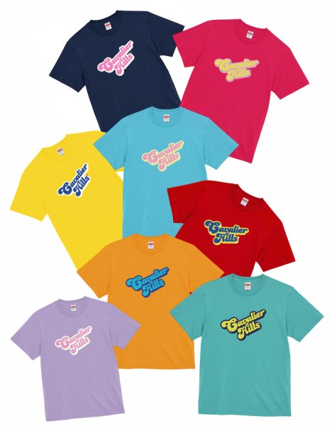 画像1: 在庫限り 【もっと楽しむ！】 キャバリアヒルズ★クラスカラーTシャツ (1)