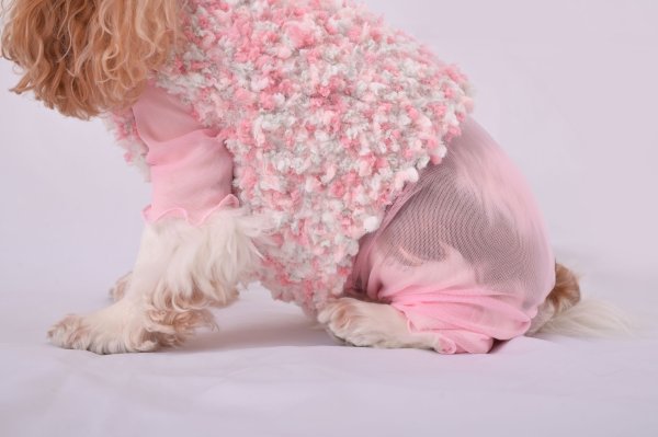 画像6:  2月新作 【キャバスーツ LIMITED】Airy SMOCK：PINK (6)