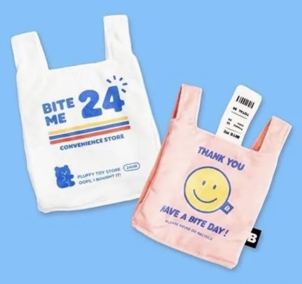 画像1: 【BITE ME】バイトミー　カシャカシャ ビニールズ ポケットおもちゃ (1)