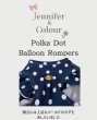 画像5:  【注文受付中】  8月新作  【Jennifer & Colour】BALLOON ROMPERS（バルーンロンパース）Polka Dot (5)