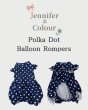 画像6:  【注文受付中】  8月新作  【Jennifer & Colour】BALLOON ROMPERS（バルーンロンパース）Polka Dot (6)